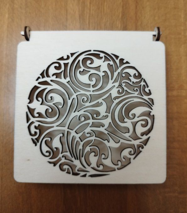 Boite en peuplier 110x110x25 Trushybox