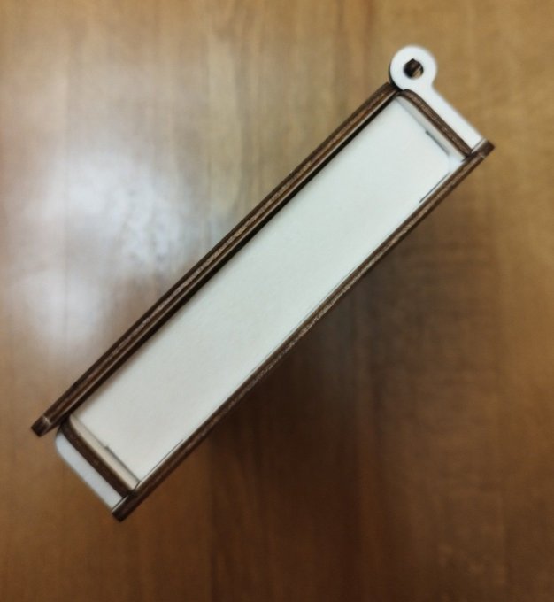 Boite en peuplier 110x110x25 Trushybox