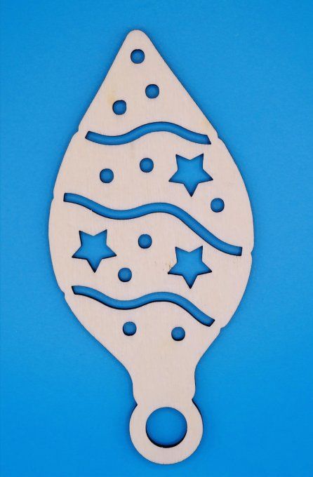 Déco de Noël forme amphore