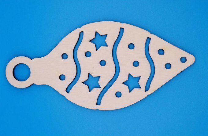 Déco de Noël forme amphore