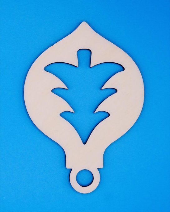 Déco à suspendre motif sapin 