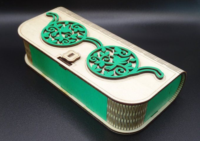 Étui à lunettes personnalisable