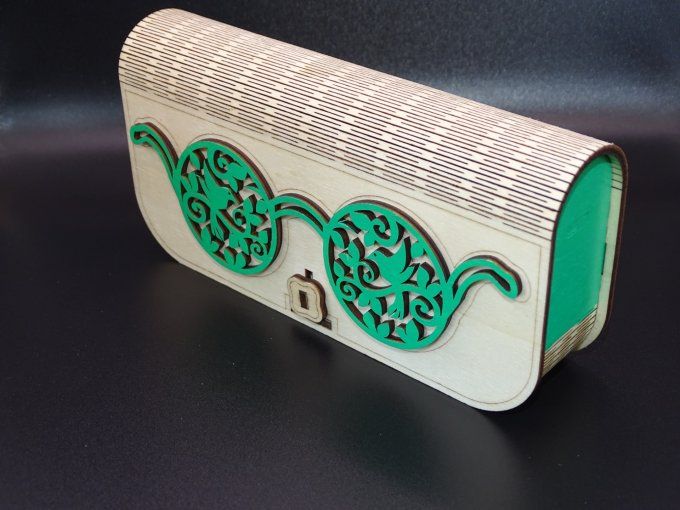 Étui à lunettes personnalisable