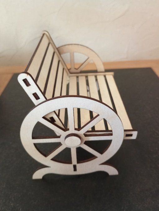Mini Banc de jardin décoratif