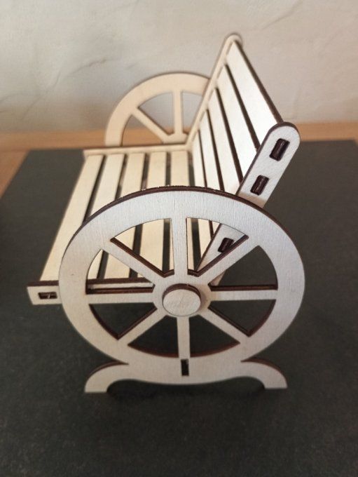 Mini Banc de jardin décoratif