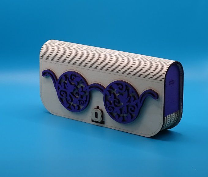 Étui à lunettes personnalisable