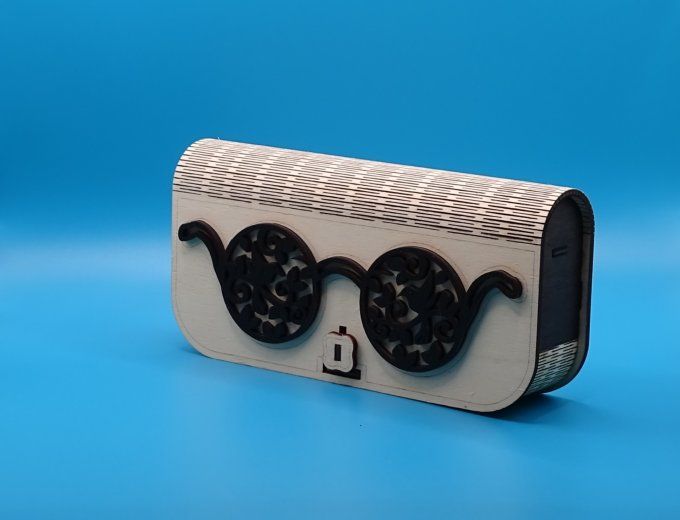 Étui à lunettes personnalisable