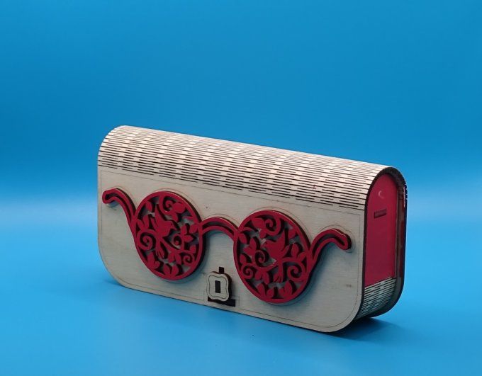 Étui à lunettes personnalisable